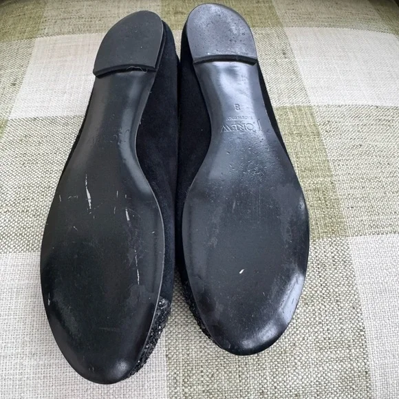 J Crew Glitter Cap Toe Flat - Picture 4 of 4